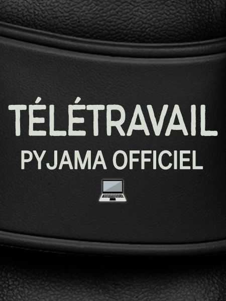 Offizielle Pyjama-Telearbeit