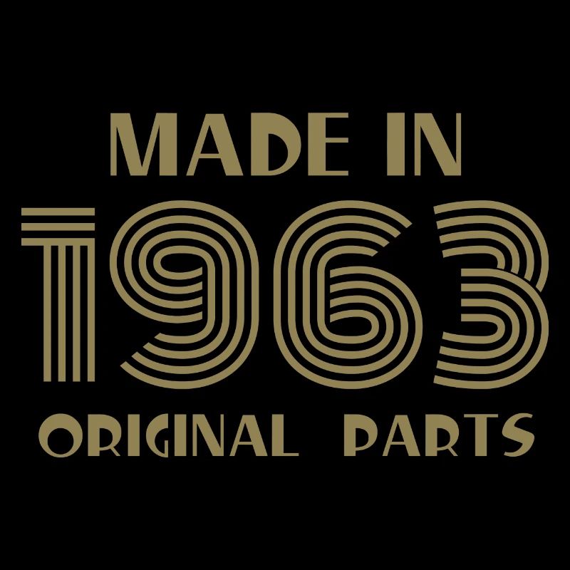 Fait 1963 Anniversaire Rétro