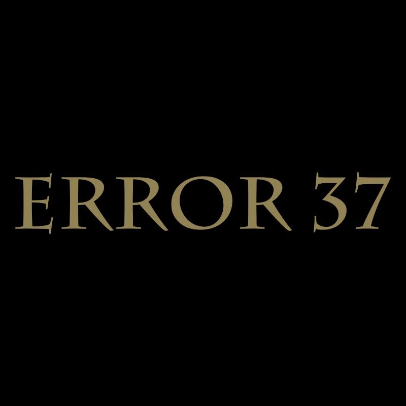 Error 37