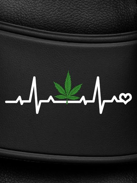 Cannabis Leaf ECG