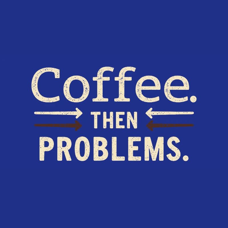 Coffee, then problems saying
