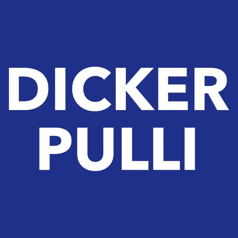Dicker Pulli Kontrast Typo
