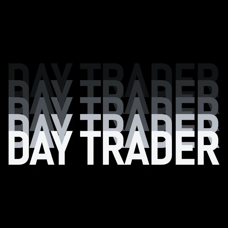 Day Trader Marché boursier Trader boursier