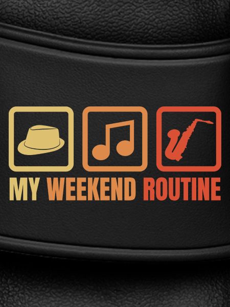 Saxophonist Wochenendroutine