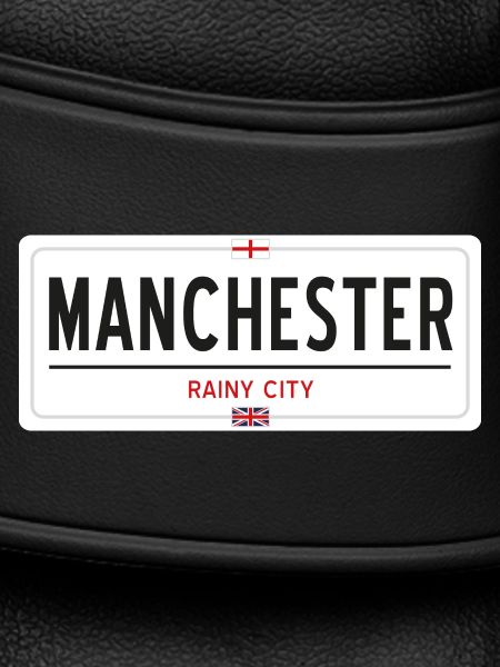 Manchester town sign