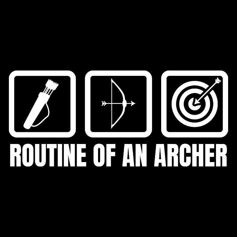 Routine of an archer