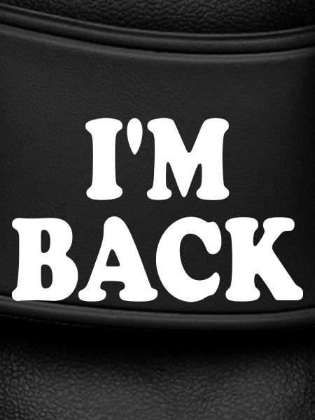 I'm back