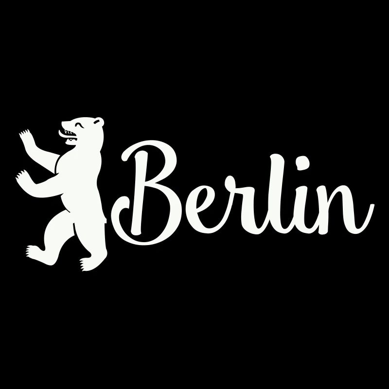 Berlin Bär Logo Schriftzug