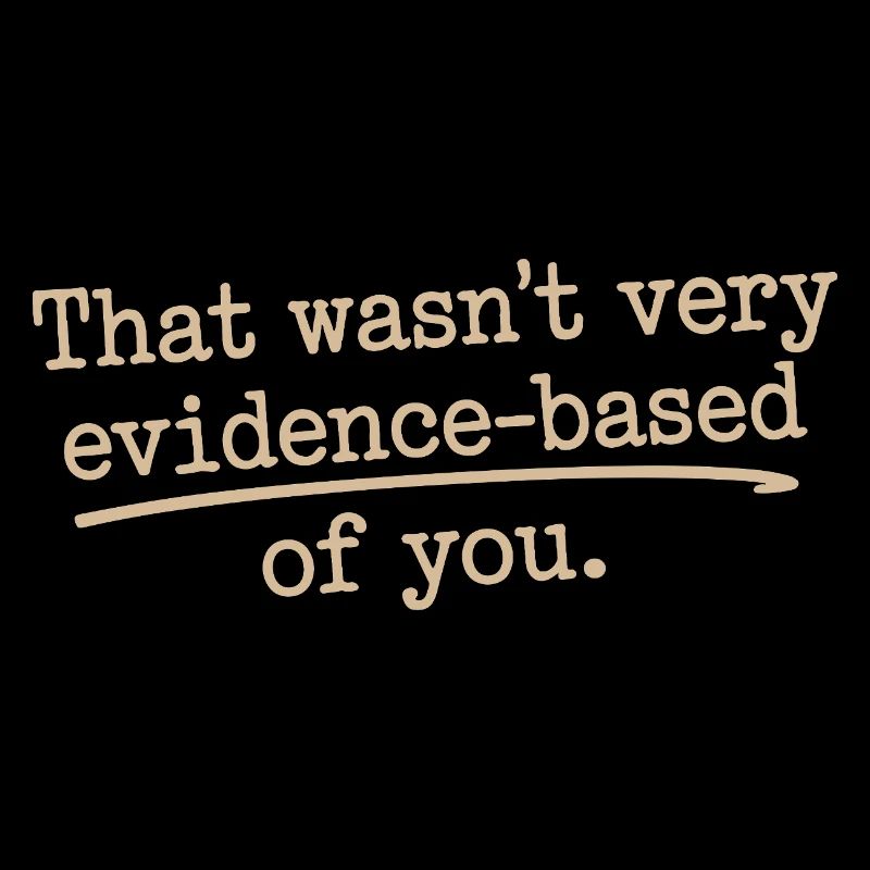 That Wasn't Evidence Based Medizin Labor Nerd Arzt