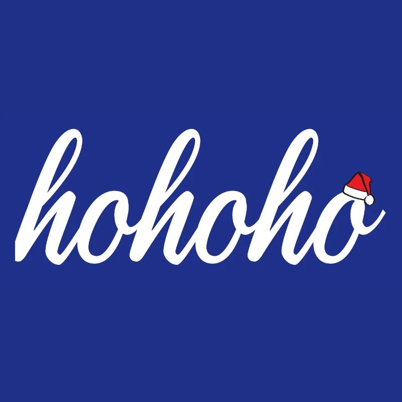 hohoho with Santa's hat
