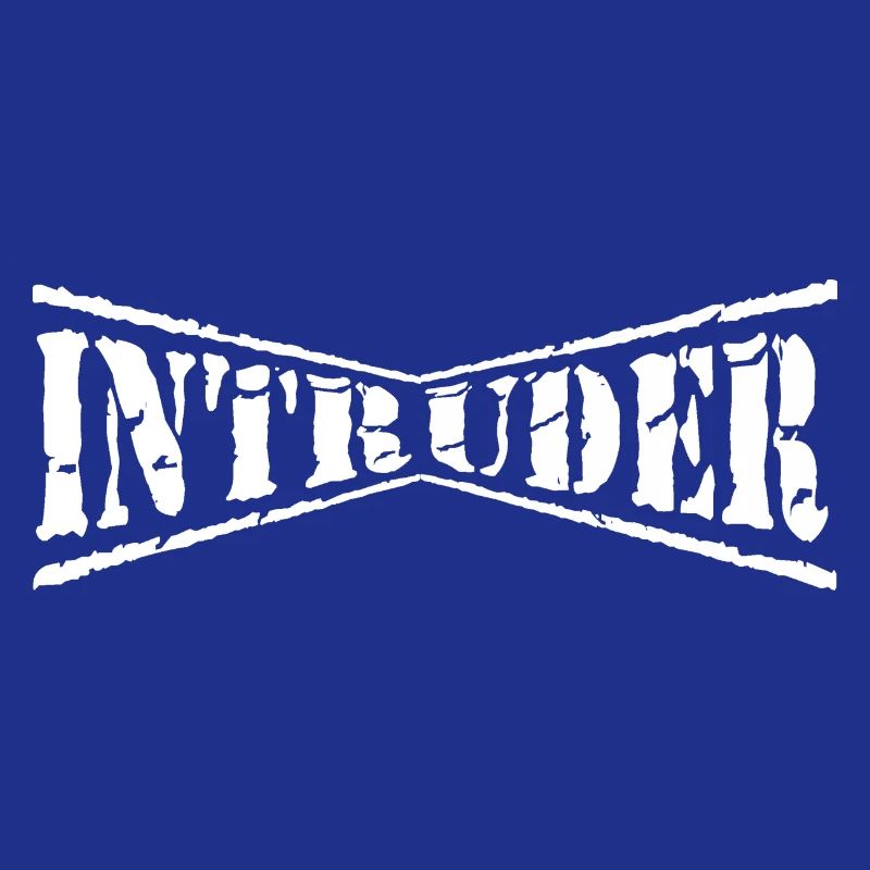 intruder hacker intruder clan sticker computer