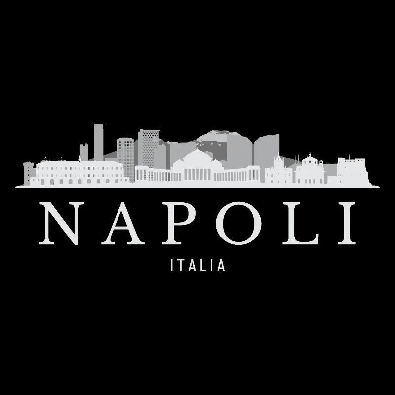 Naples Skyline, Naples Italy