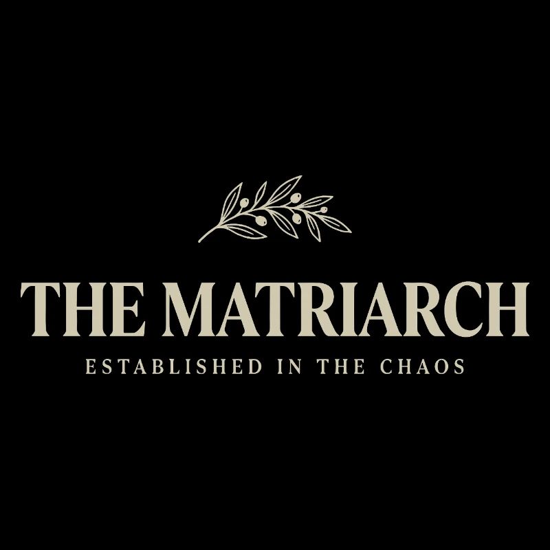 Logo de la matriarche : style botanique