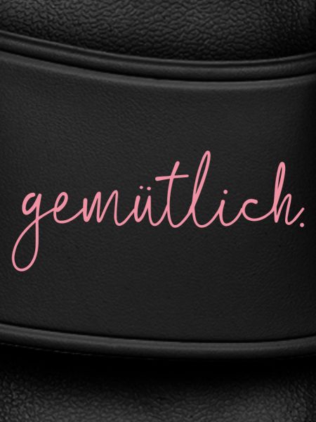 Gemütlich Script Pink