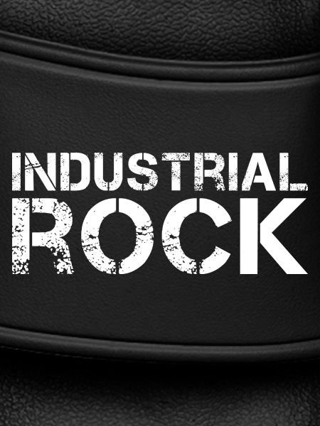 Industrierock-Typografie