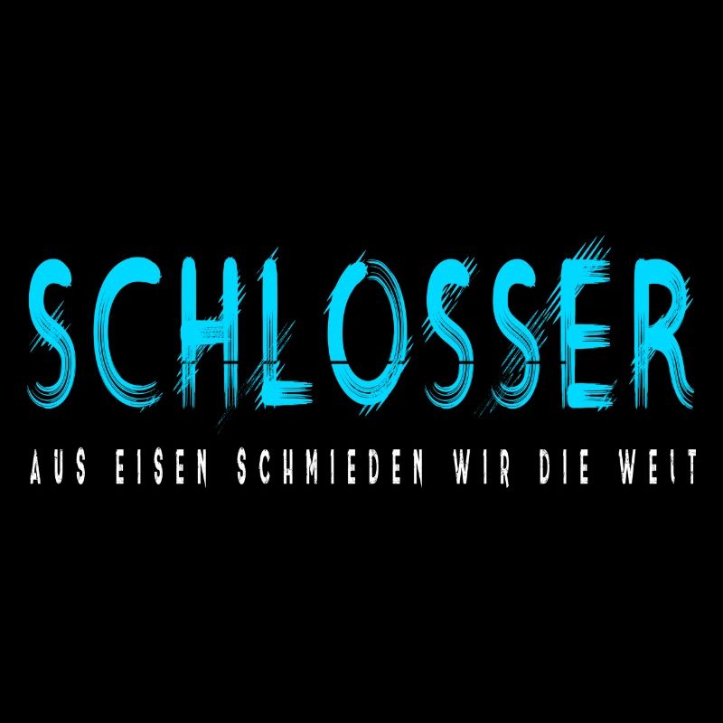 Schlosser Handwerker Design