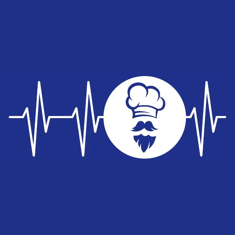 Heartbeat Bakery Baker Beard Pulse Master icon
