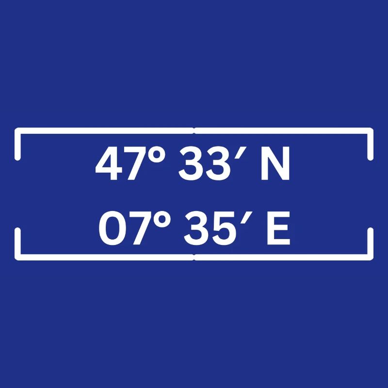 coordinates Basel Minimalist