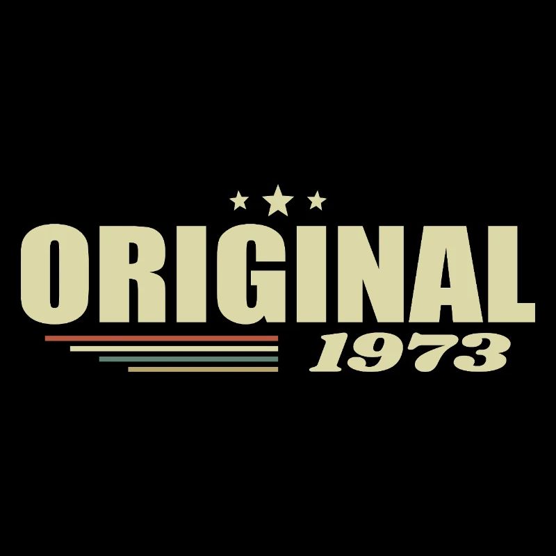 52e anniversaire 52 ans Original 1973