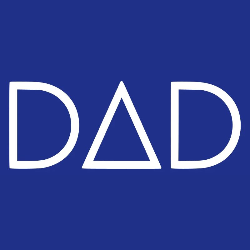 Dad Triangle Monogram