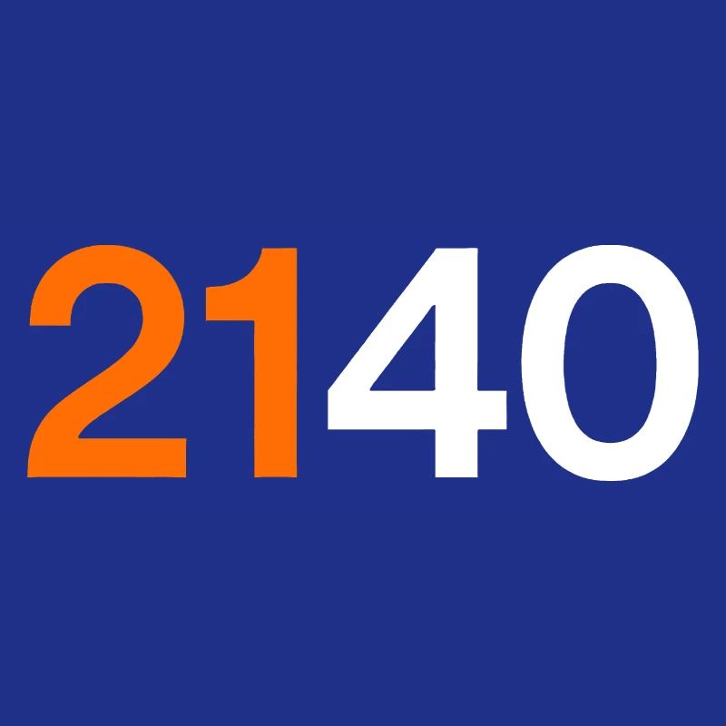 Bitcoin 2140 Fixed Supply Typography
