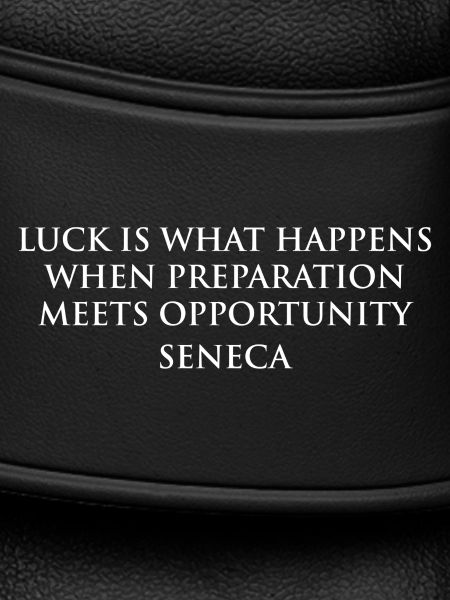 Seneca Luck Quote