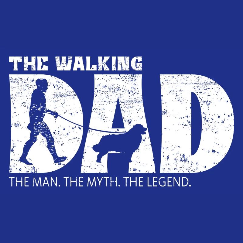 Le chien de Leonberg Le Walking Dad