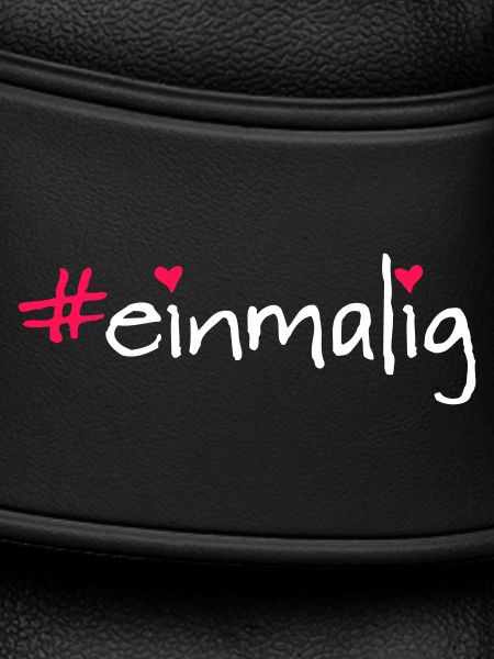 #einmalig