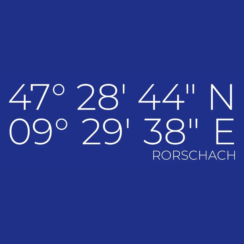 Coordinates Rorschach, Switzerland
