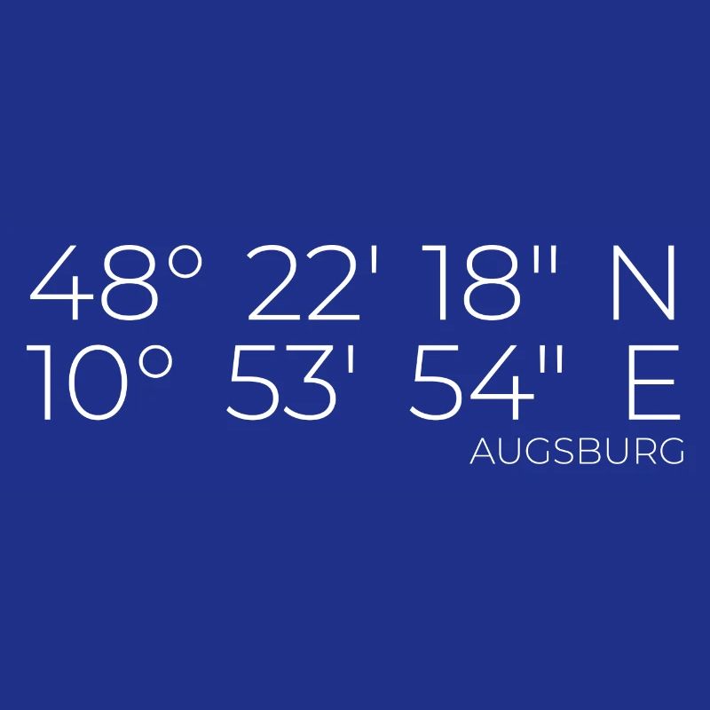 Coordinates Augsburg