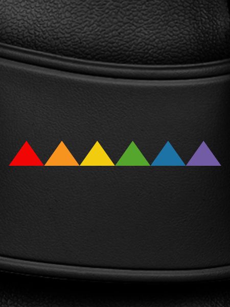 Rainbow triangle