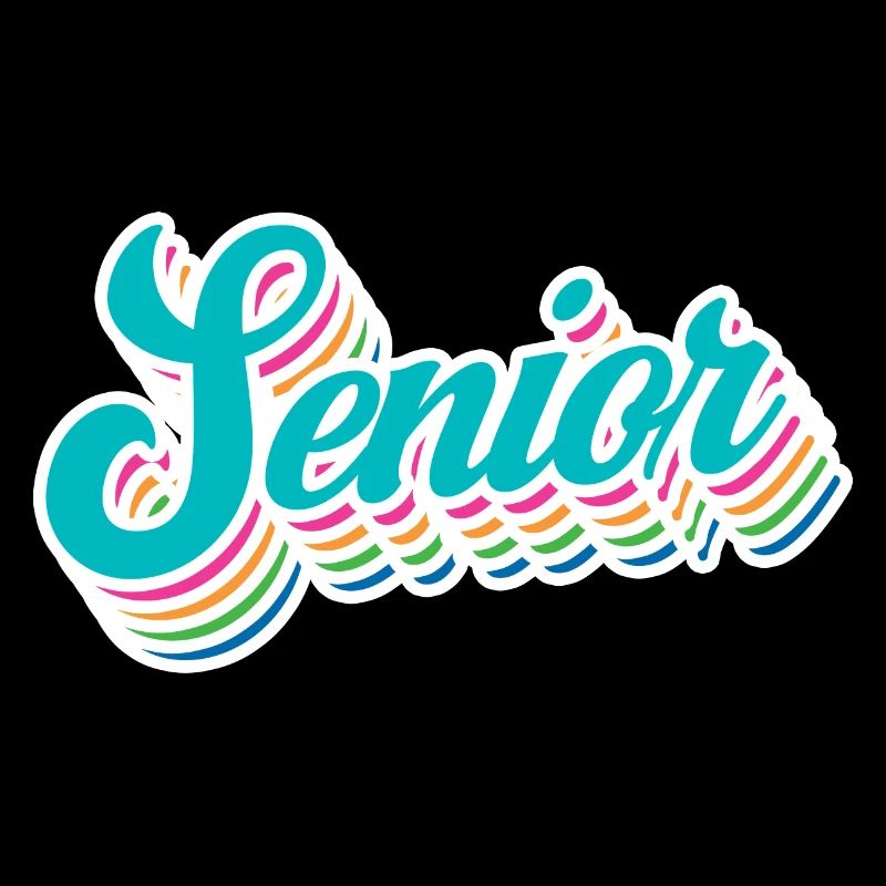 Senior - Student Class Retro Graduation Party Gift