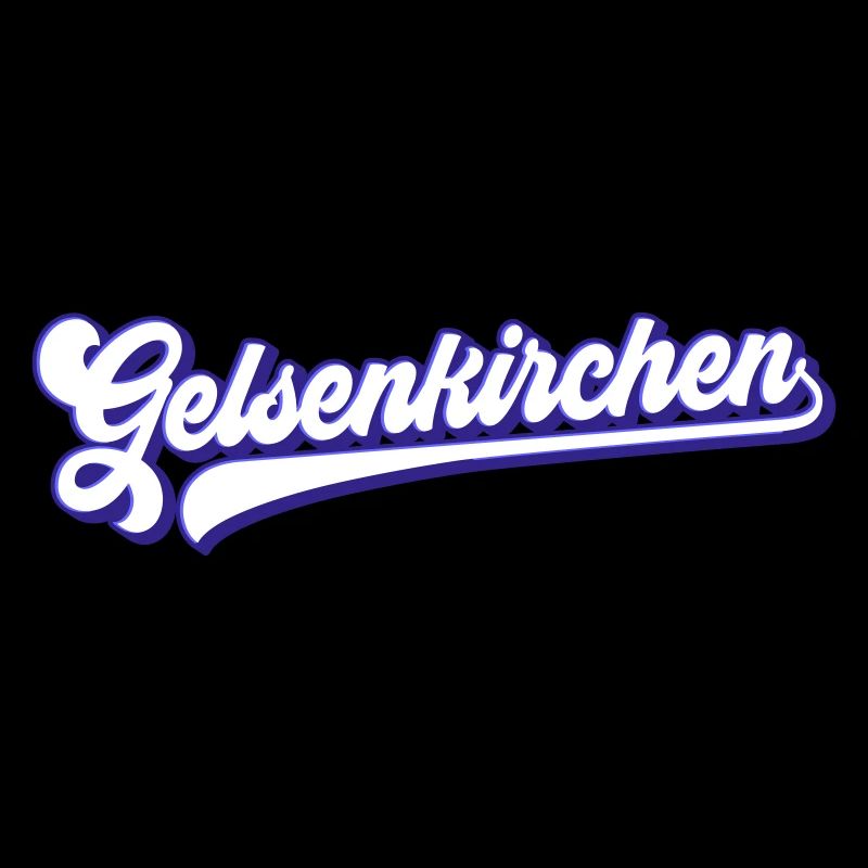 Gelsenkirchen Text | Colors changeable
