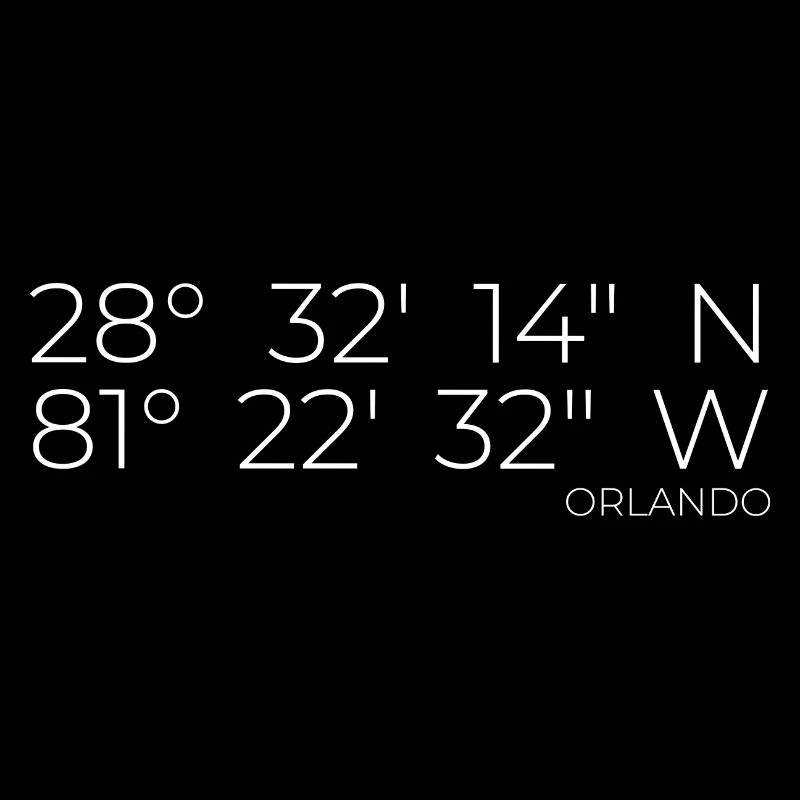 Coordinates Orlando Florida