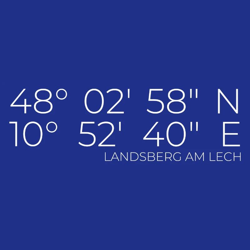 Coordinates Landsberg am Lech