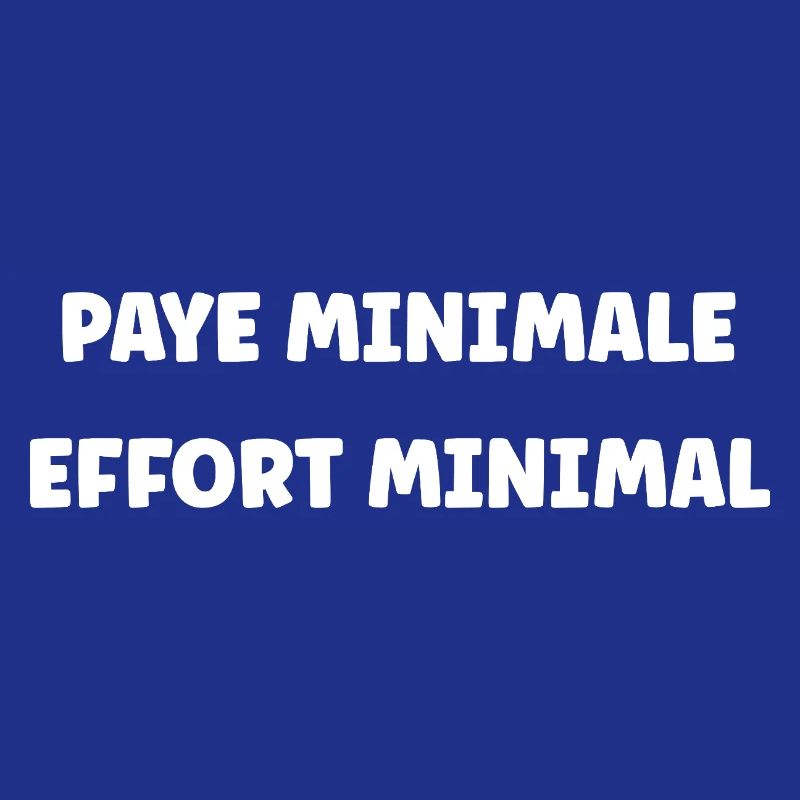 Minimum Pay, Minimum Effort
