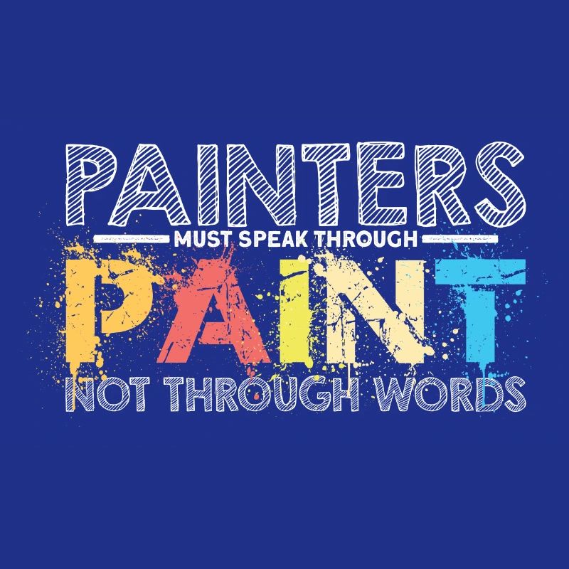 Painter - Maler Tshirt- Maler geschenk