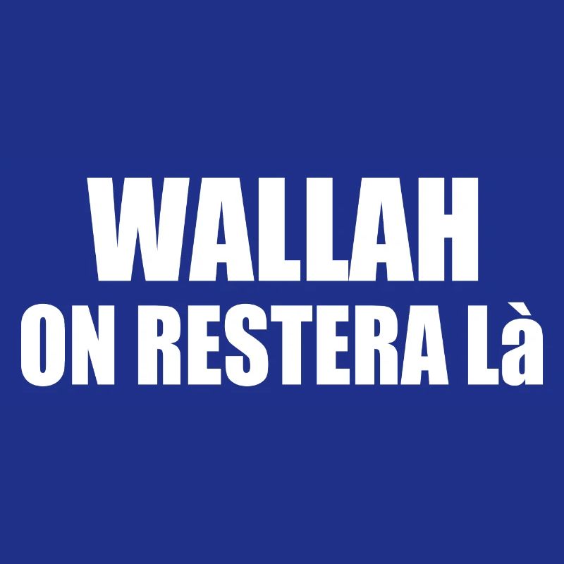 Wallah wird es dabei belassen