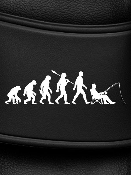 Evolution - Angler, Fishing Gift