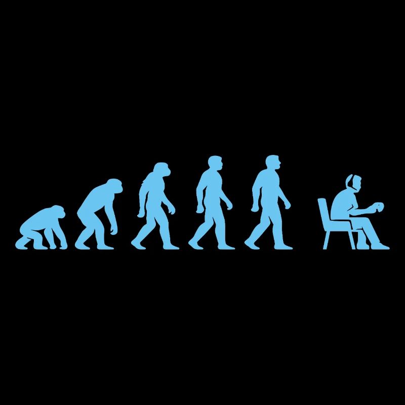 Evolution zur Büroarbeit