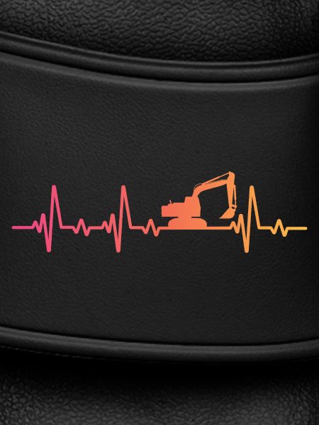 Sunset Heartbeat Baubagger