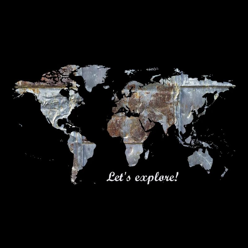 Carte du monde - Explorons!