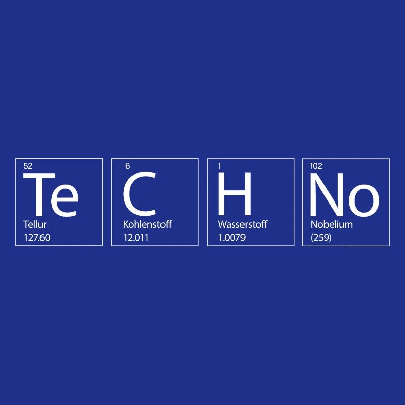 Techno Rave Chemistry Elements