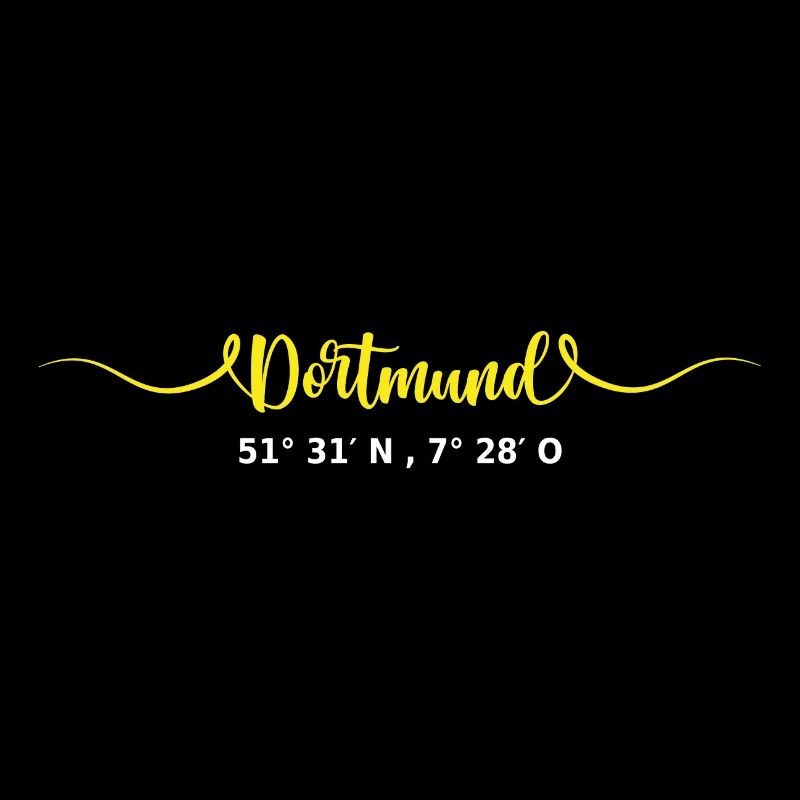 Coordinates Germany city Dortmund