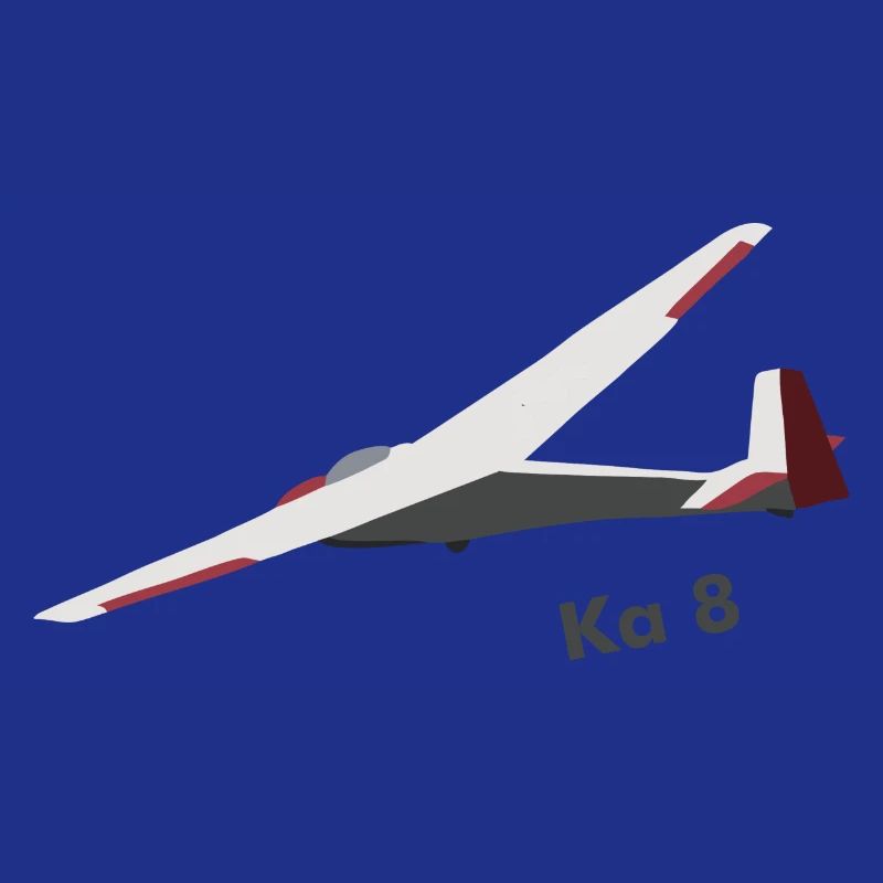 ka8 glider glider glider pilot pilot