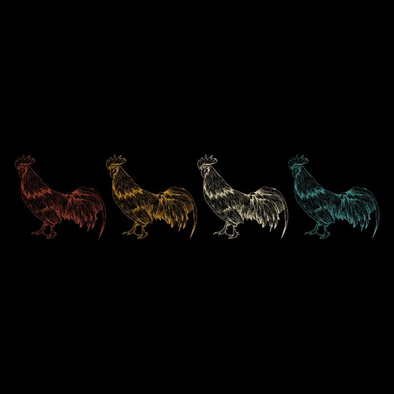Rooster retro