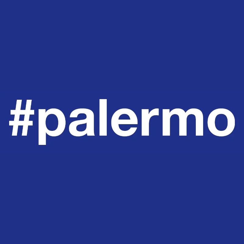 Palermo White Hashtag