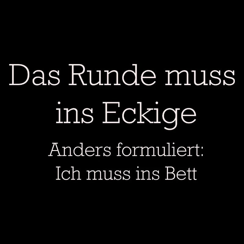 Das Runde Muss Ins Eckige