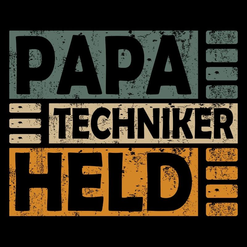 Techniker Abschluss Prüfung Bestanden Papa Held
