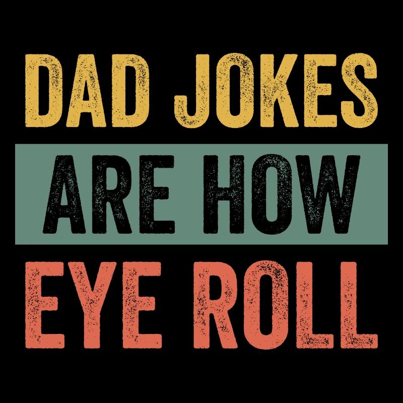 Design humoristique pour papa avec un œil géant